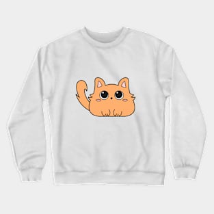 Cute orange kitten Crewneck Sweatshirt